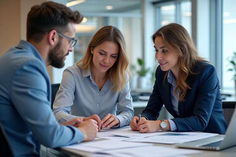 HR professionals collaborating